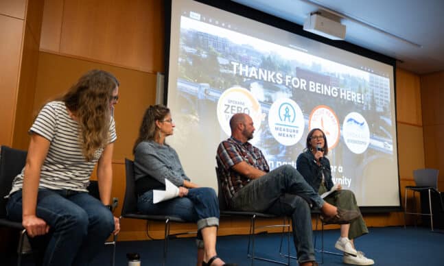 Panel at Spokane event