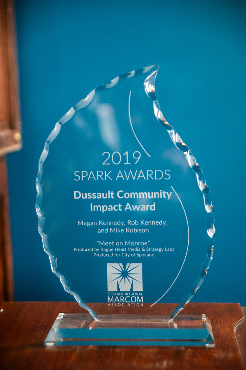 dussault community impact award 2019